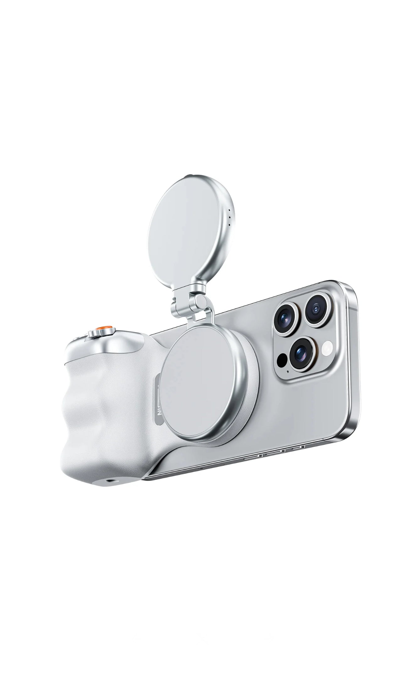Fun Shot Magnetic camera Grip – Ergonomic Bluetooth Camera Grip with Wireless Shutter, Ideal for Vlogging