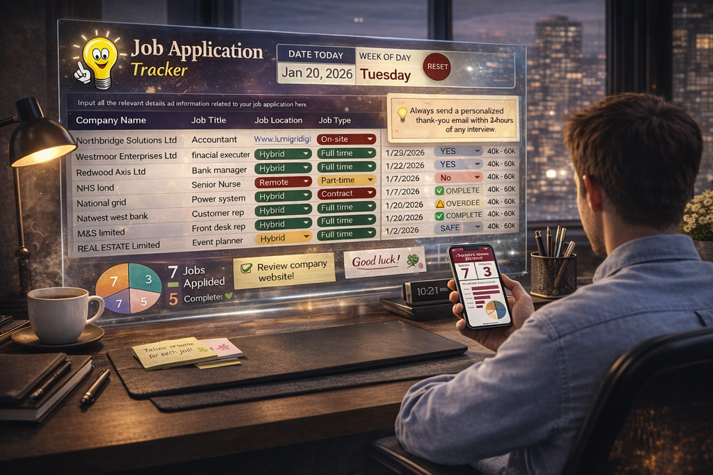 Ultimate Job Application Tracker