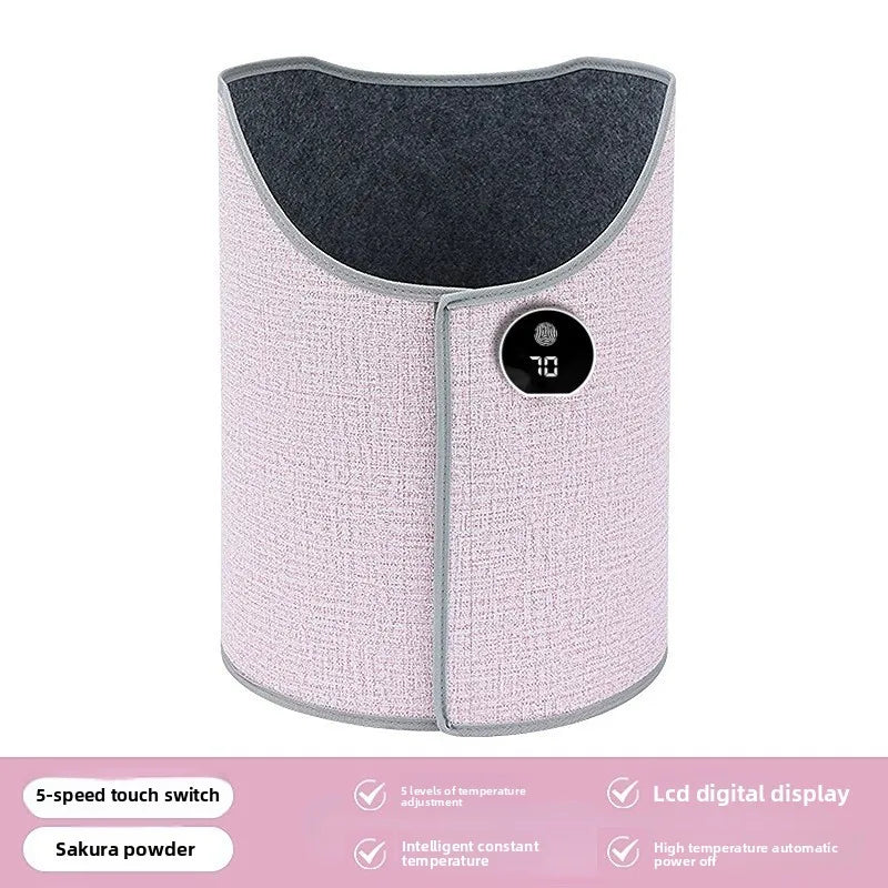 Foldable Leg Warmer Pro - Under Desk Electric Foot Heater with Thermostat & Auto Shut Off for Office Home Timer